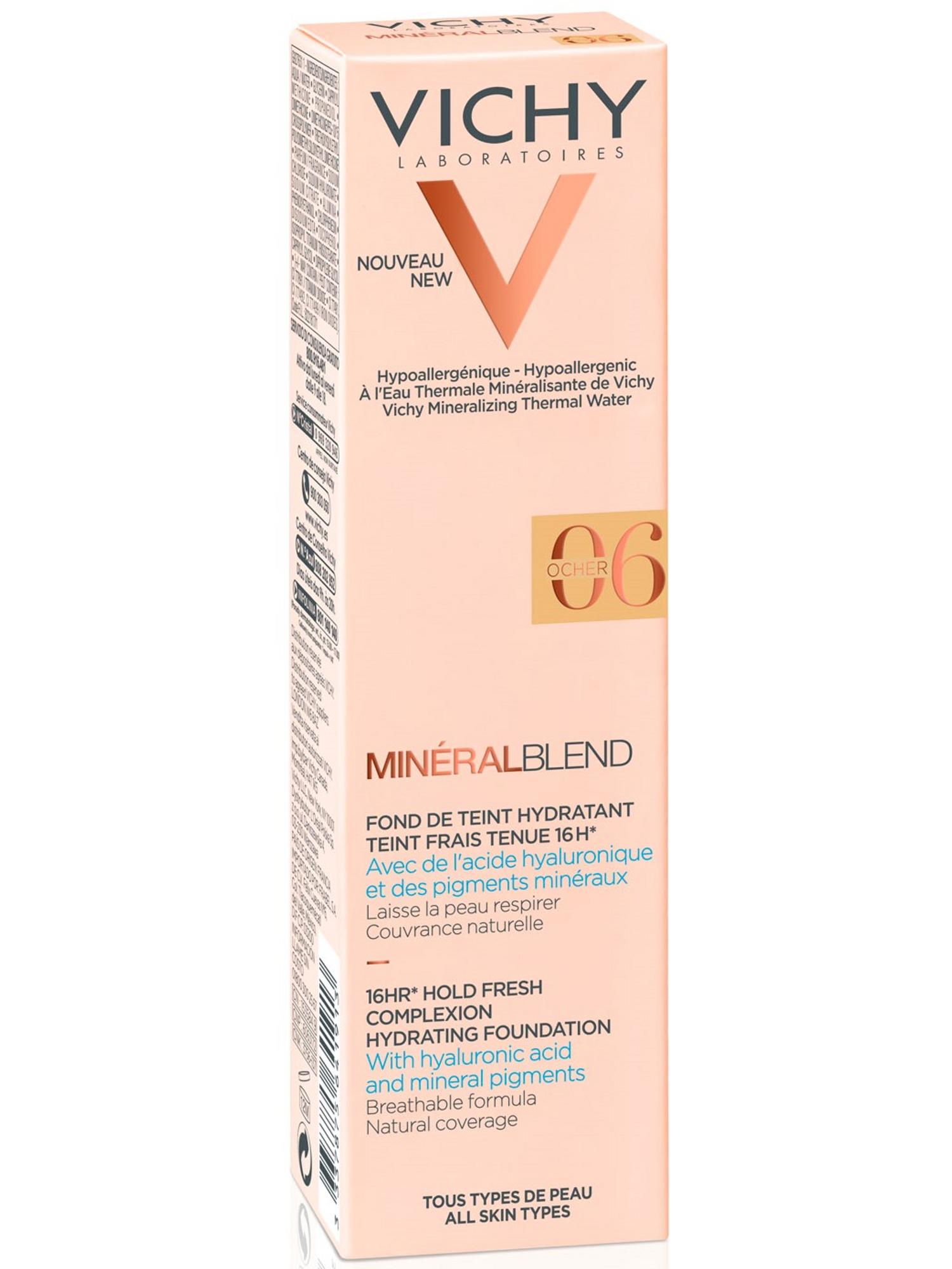 Виши Увлажняющая тональная основа Минералбленд Тон 09 30 мл (Vichy, Mineralblend) фото 3