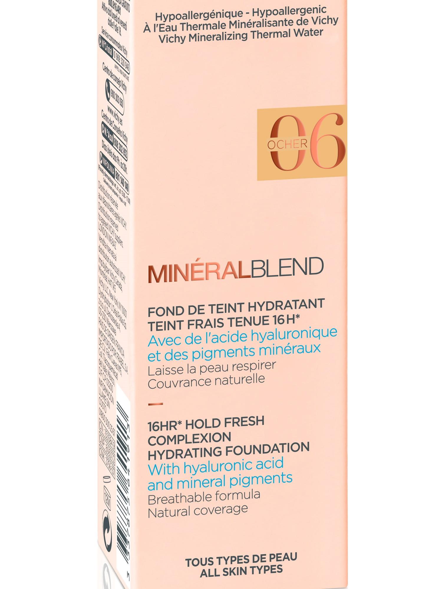 Виши Увлажняющая тональная основа Минералбленд Тон 09 30 мл (Vichy, Mineralblend) фото 4