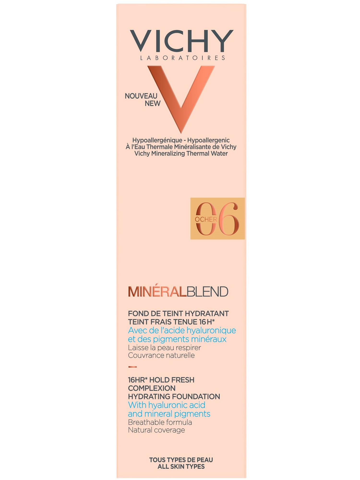 Виши Увлажняющая тональная основа Минералбленд Тон 09 30 мл (Vichy, Mineralblend) фото 8