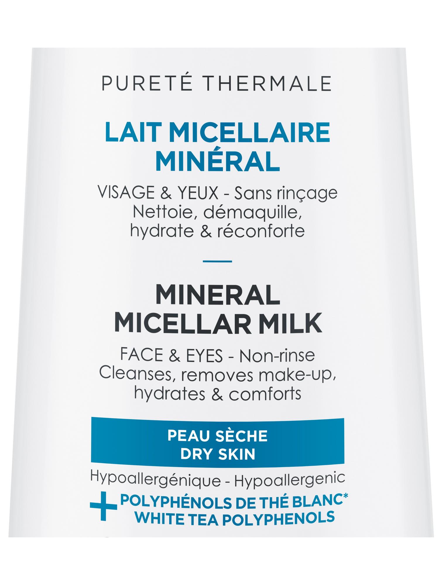 Виши Мицеллярное молочко с минералами для сухой и нормальной кожи 400 мл (Vichy, Purete Thermal) фото 4