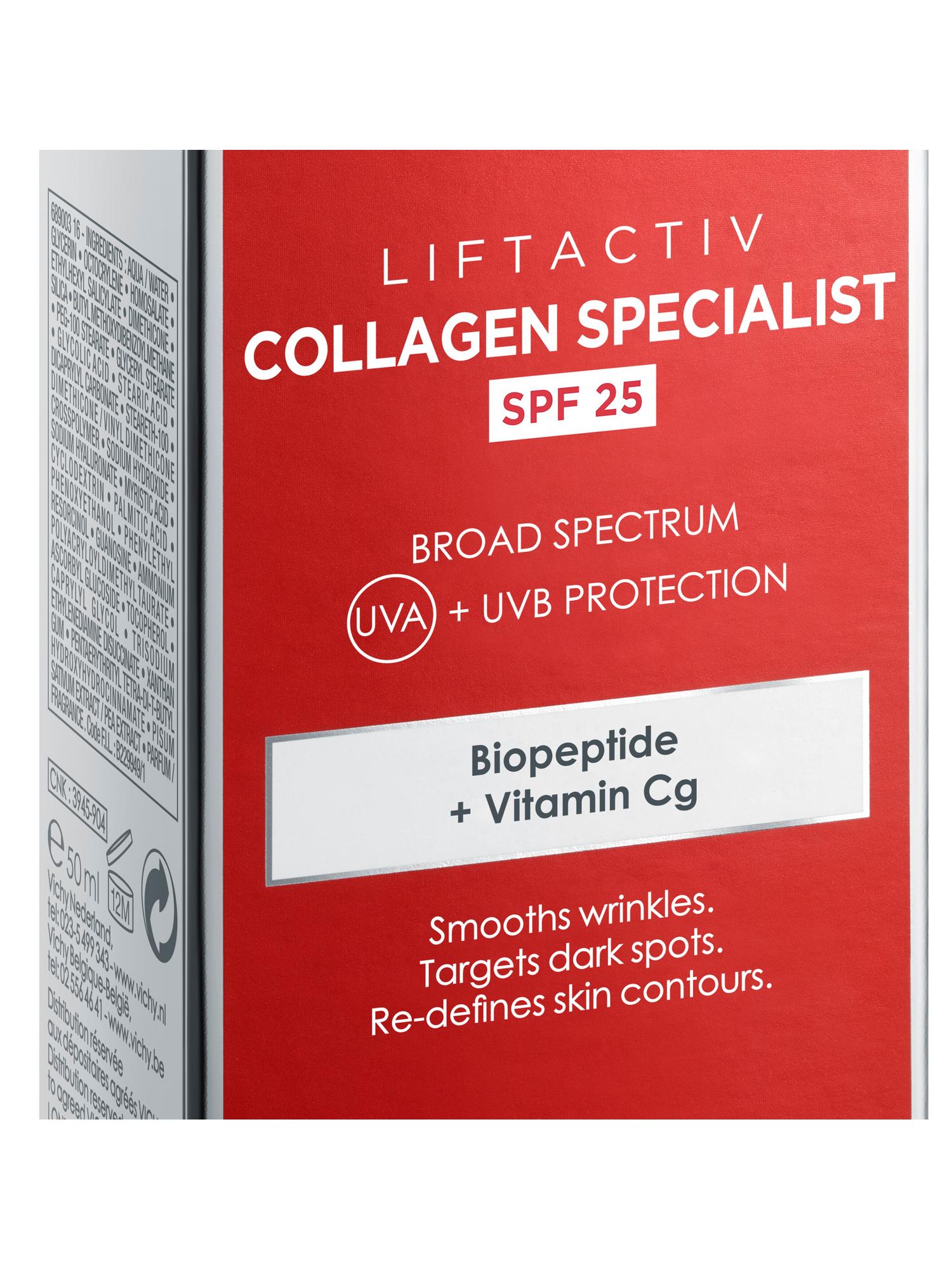 Виши Антивозрастной крем для лица Collagen Specialist c эффектом лифтинга SPF 25, 50 мл (Vichy, Liftactiv) Виши Антивозрастной крем для лица Collagen Specialist c эффектом лифтинга SPF 25, 50 мл (Vichy, Liftactiv) фото 7