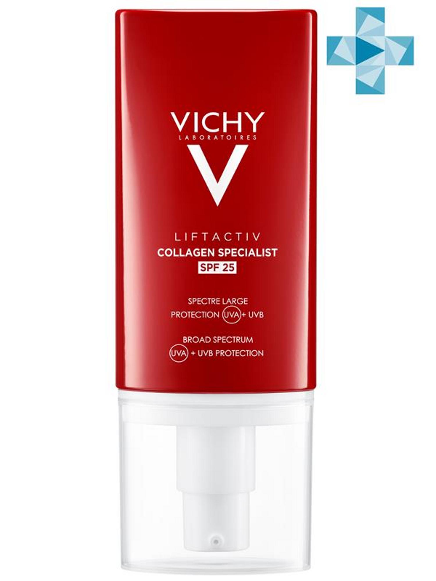 Купить Vichy Антивозрастной крем для лица Collagen Specialist c эффектом лифтинга SPF 25, 50 мл (Vichy, Liftactiv), Франция