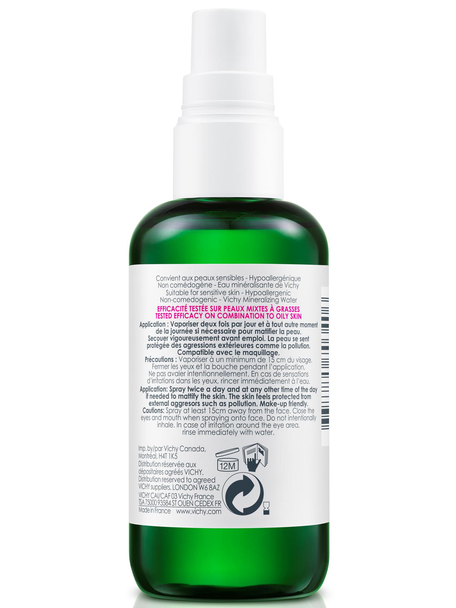 Виши Матирующий спрей Phytosolution, 100 мл (Vichy, Normaderm) Виши Матирующий спрей Phytosolution, 100 мл (Vichy, Normaderm) фото 3