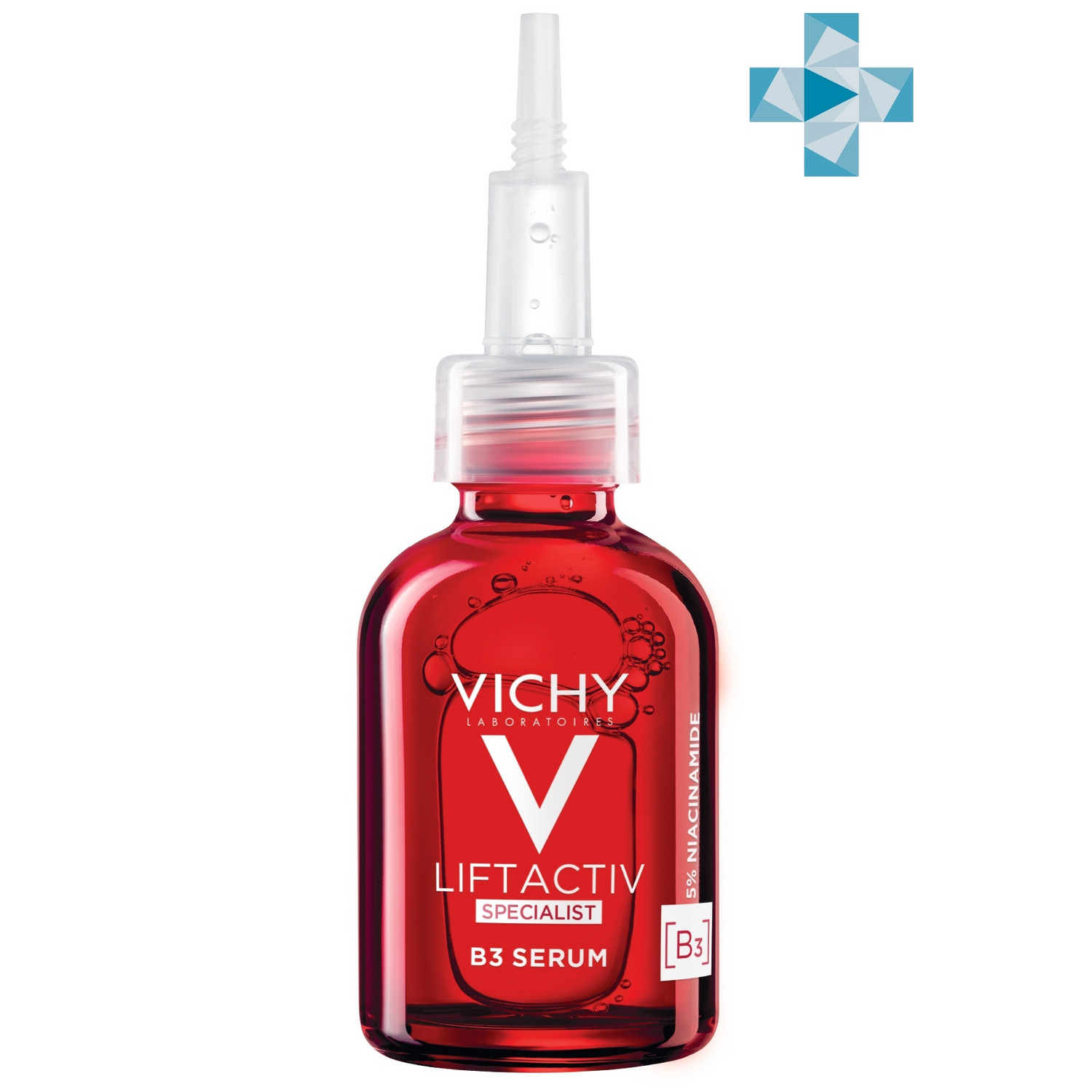 Виши Сыворотка комплексного действия с витамином B3 против пигментации и морщин, 30 мл (Vichy, Liftactiv) фото 0