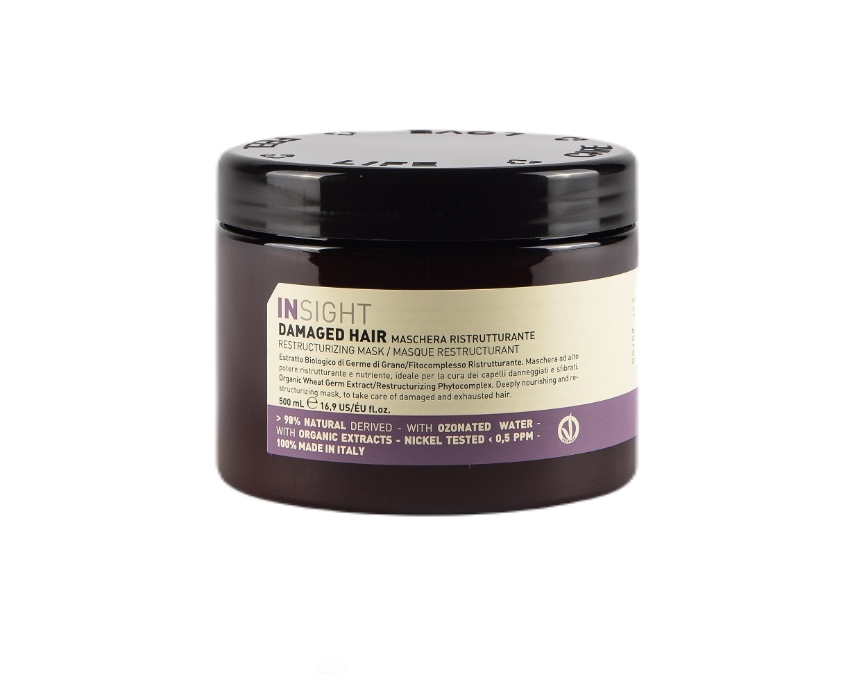 

Insight Professional Маска для восстановления поврежденных волос Restructurizing Shampoo, 500 мл (Insight Professional, Damaged Hair), Damaged Hair