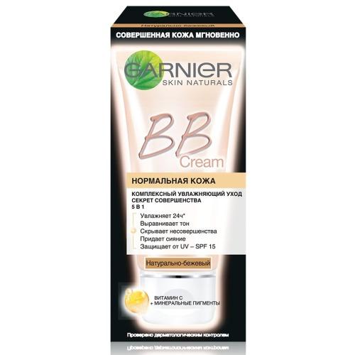 Гарньер BB-крем Секрет Совершенства Натурально-бежевый, 50 мл (Garnier, Skin Naturals) фото 0