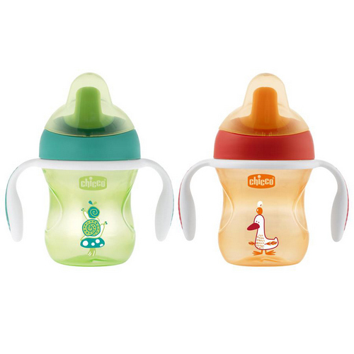 Чико Поильник Training Cup 6м+, красный 1 шт. (Chicco, ) фото 0