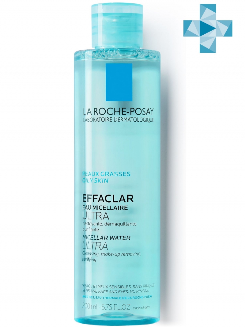 Ля Рош Позе Мицеллярная вода Ultra 200 мл (La Roche-Posay, Effaclar) фото 0