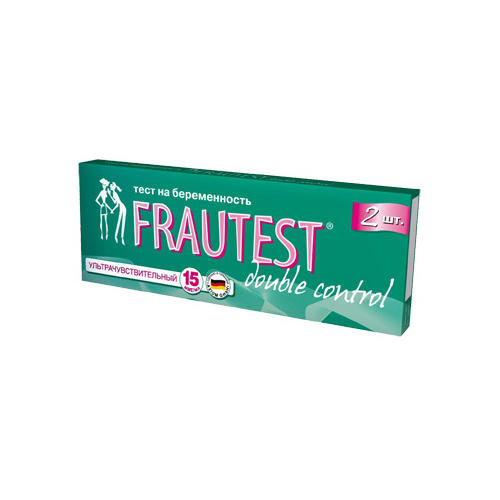 Фраутест Тест Frautest double control №2 для определения беременности (Frautest, Test) фото 0
