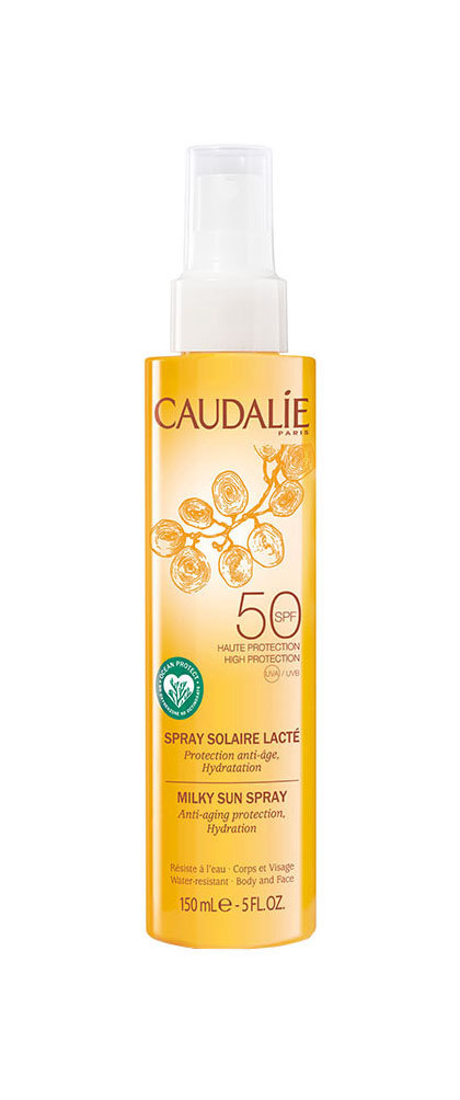 Кодали Солнцезащитное молочко-спрей для тела и лица SPF 50, 150 мл (Caudalie, Sun care) фото 3