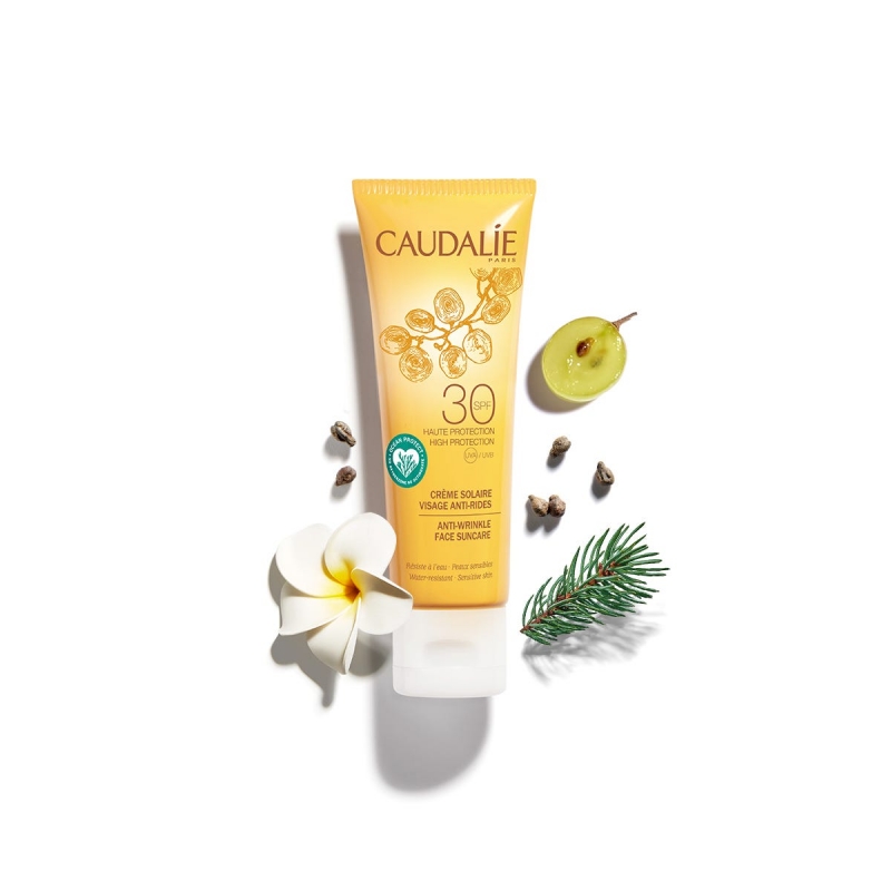 Кодали Солнцезащитный крем для лица против признаков старения SPF 30, 50 мл (Caudalie, Sun care) фото 0