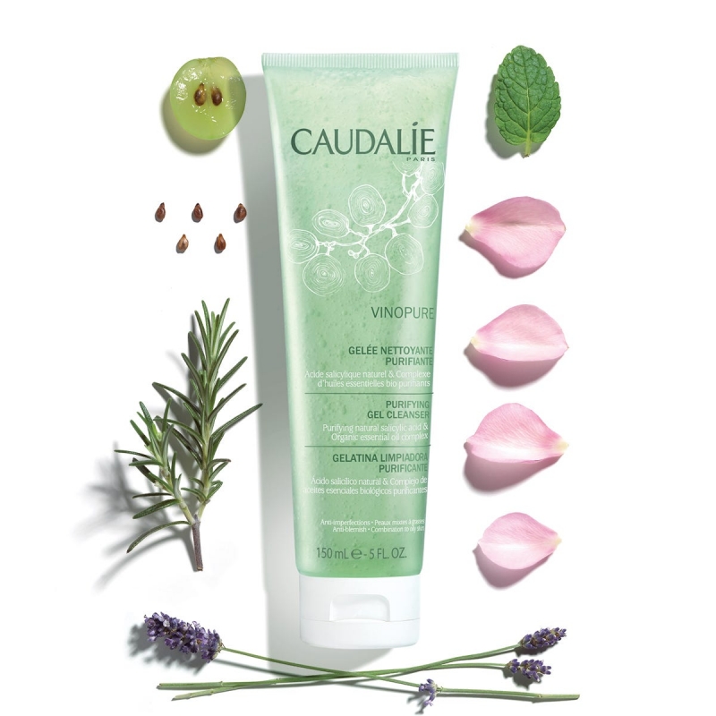Кодали Очищающий гель для умывания для комбинированной кожи Purifying Gel Cleanse, 150 мл (Caudalie, Vinopure) фото 0