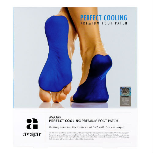 Аваджар Avajar Perfect Cooling Premium Foot Patch - Охлаждающий патч для ступней ног с детокс-эффектом (Avajar, Уход для ног) фото 0