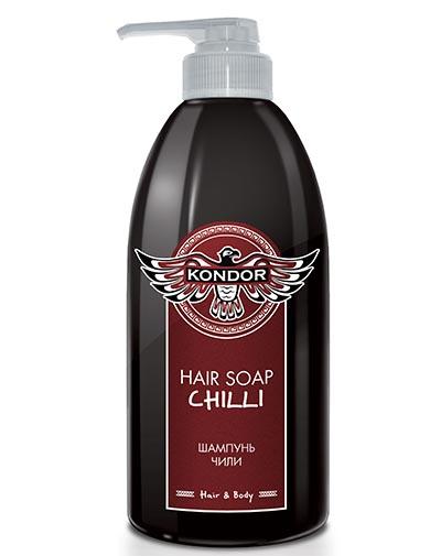 цена Kondor Шампунь Чили Hair Soap Chilli, 750мл (Kondor, Hair & Body)