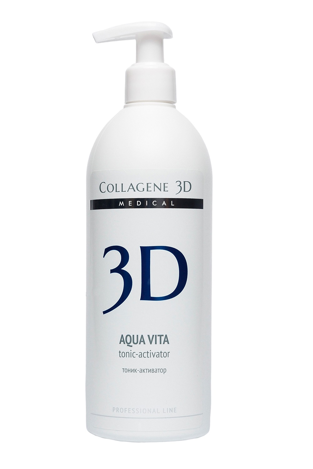 Медикал Коллаген 3Д Тоник-активатор Aqua Vita, 500 мл (Medical Collagene 3D, Cleaning and Fresh) фото 0