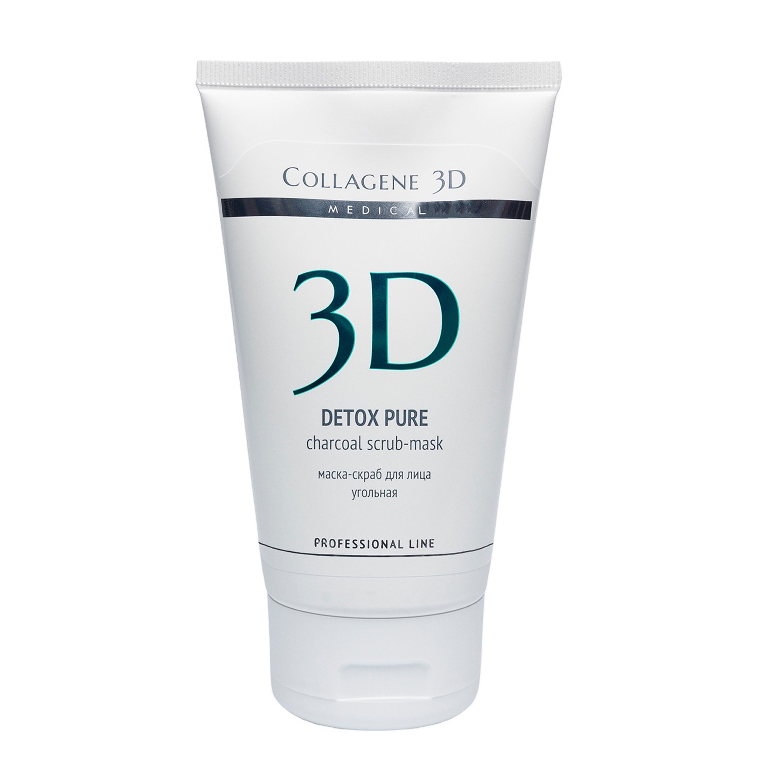 Медикал Коллаген 3Д Маска-скраб угольная Detox Pure, 150 мл (Medical Collagene 3D, Cleaning and Fresh) фото 0