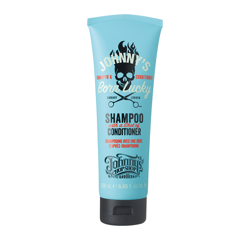 Johnnys Chop Shop Шампунь-кондиционер Born Lucky 2 in 1 Shampoo, 250 мл. фото