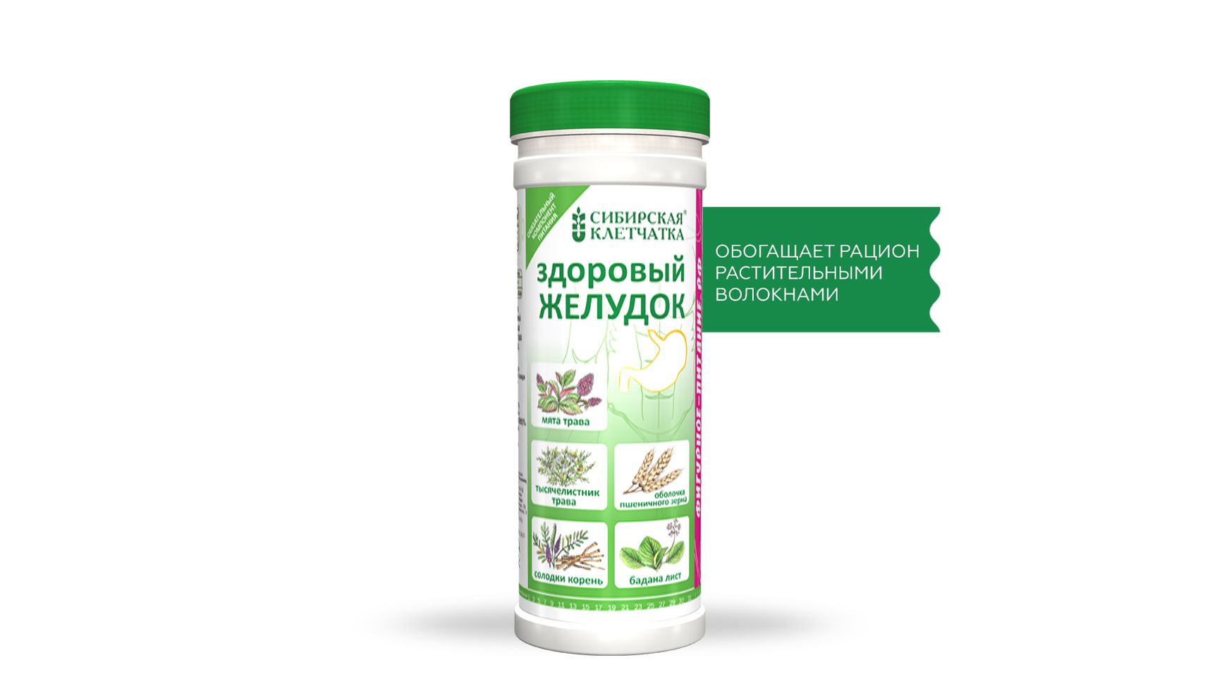  Здоровый желудок  170 г (Сибирская клетчатка, Сибирская клетчатка) фото 1