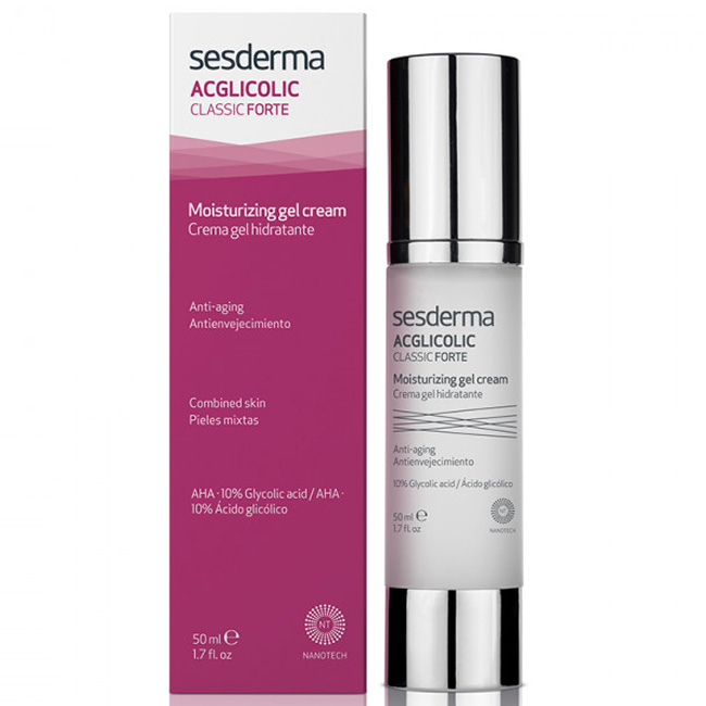 Sesderma Увлажняющий крем-гель Classic Forte, 50 мл (Sesderma, Acglicolic) sesderma acglicolic крем гель увлажняющий 50мл