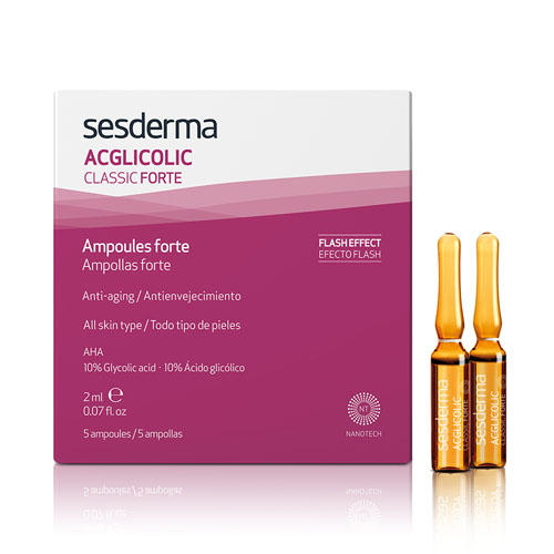 Сесдерма Средство в ампулах Acglicolic Classic Forte, 5 шт. по 2 мл (Sesderma, Acglicolic) фото 0