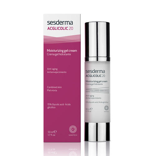 Sesderma Крем-гель увлажняющий Acglicolic 20, 50 мл. фото