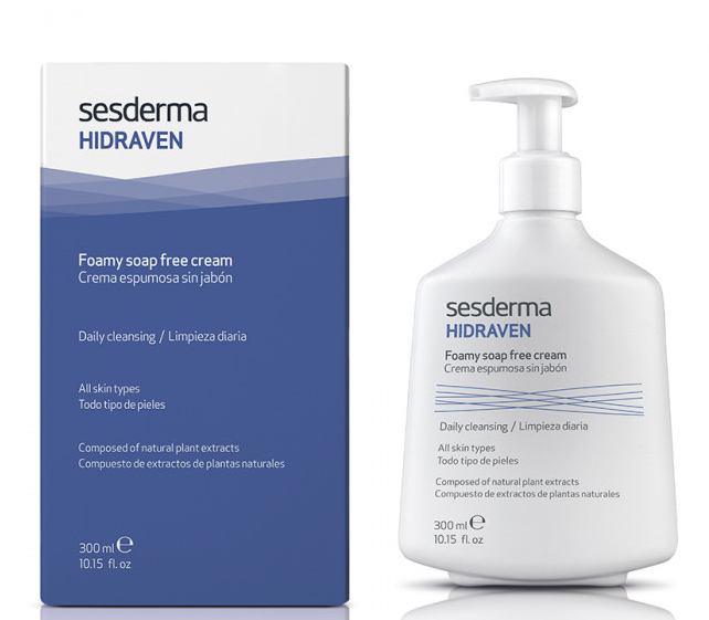 Сесдерма Крем-пенка для умывания, 300 мл (Sesderma, Hidraven) Сесдерма Крем-пенка для умывания, 300 мл (Sesderma, Hidraven) фото 6