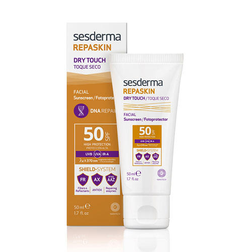 Сесдерма Солнцезащитный крем-гель REPASKIN DRY TOUCH SPF 50, 50 мл (Sesderma, Repaskin) фото 1