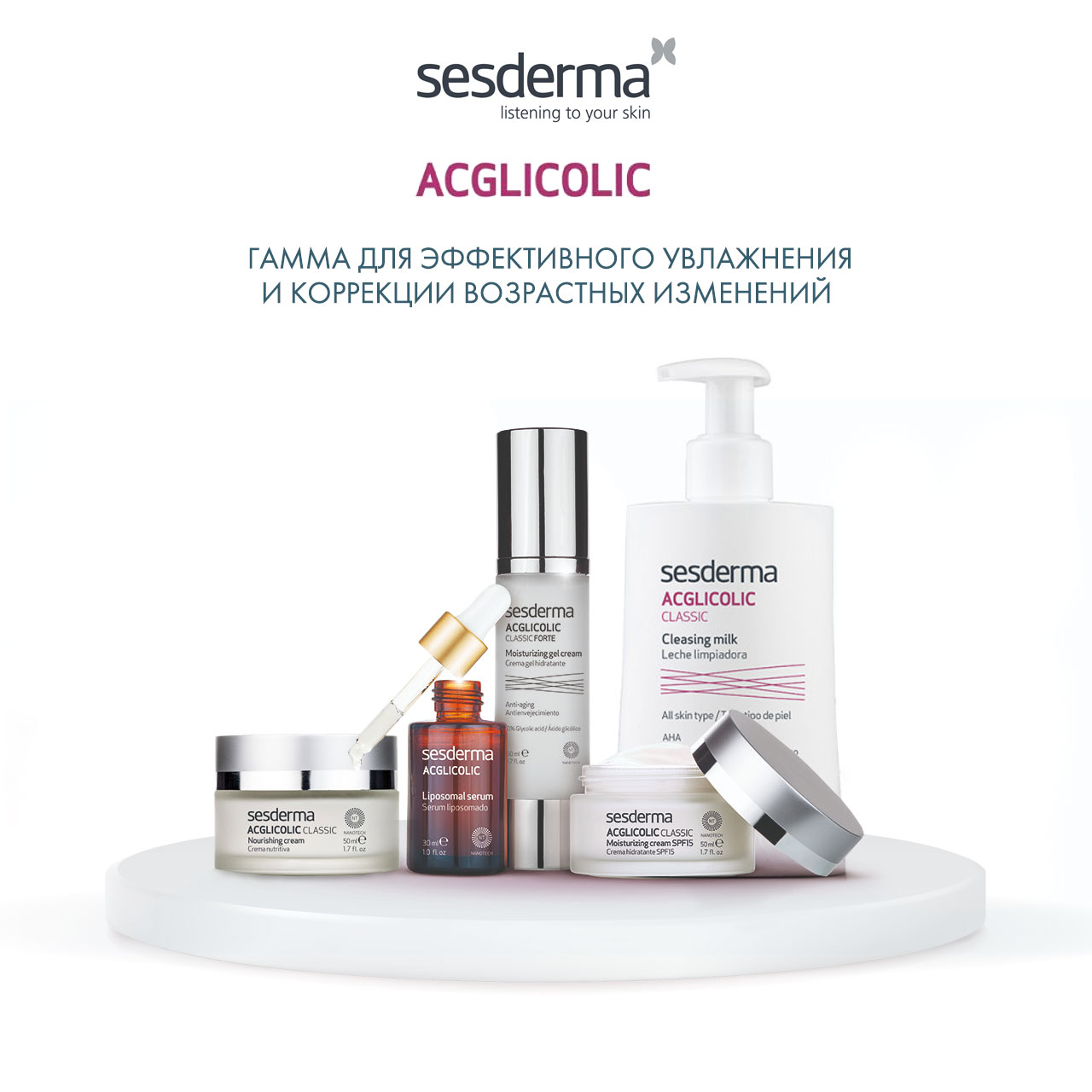 Сесдерма Липосомальная сыворотка, 30 мл (Sesderma, Acglicolic) фото 5