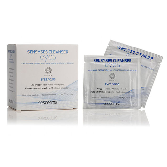 Сесдерма Салфетки для снятия макияжа с глаз, 14 шт (Sesderma, Sensyses) фото 0