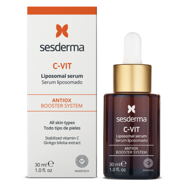 Sesderma Липосомальная сыворотка с витамином С, 30 мл (Sesderma, C-Vit) sesderma набор с витамином с крем 50 мл сыворотка 30 мл sesderma c vit