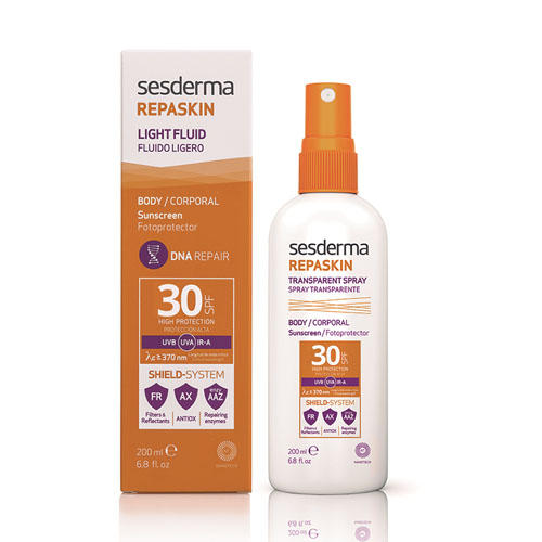 Сесдерма Солнцезащитный прозрачный спрей REPASKIN SPF 30, 200 мл (Sesderma, Repaskin) фото 0