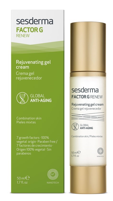 Сесдерма Омолаживающий крем-гель Rejuvenating gel cream, 50 мл (Sesderma, Factor G) фото 0