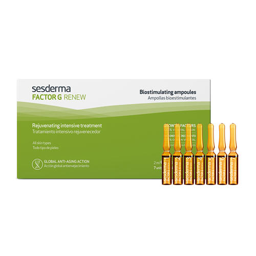 

Sesderma Средство биостимулирующее в ампулах для лица День 1-7 Biostimulating ampoules Day, 7*2 мл (Sesderma, Factor G), Factor G
