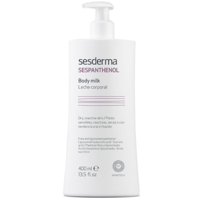 Sesderma Молочко для тела восстанавливающее, 400 мл (Sesderma, Sespanthenol) sesderma молочко для тела 400 мл sesderma atopises