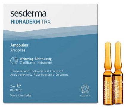Сесдерма Осветляющее, увлажняющее средство в ампулах, 5 шт Х 2 мл (Sesderma, Hidraderm TRX) фото 0