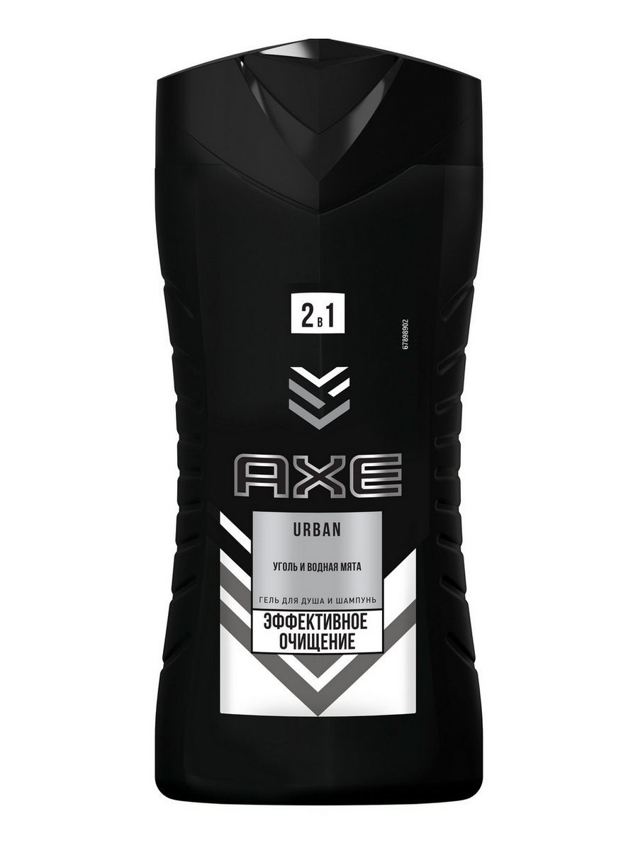 Акс Гель для душа и шампунь мужской Эффективное Очищение 250 мл (Axe, Гели для душа) фото 0