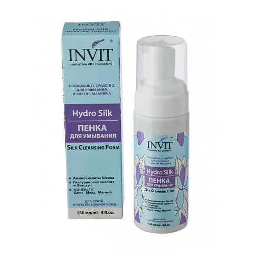 Купить Invit Пенка для умывания для сухой и чувствительной кожи, 150 мл (Invit, Invitel Aqua)