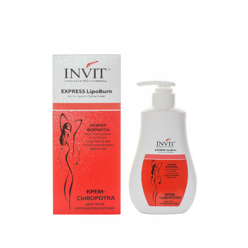 Инвит Антицеллюлитная крем-сыворотка для тела, 250 мл (Invit, Invit Body Line Pro) фото 0