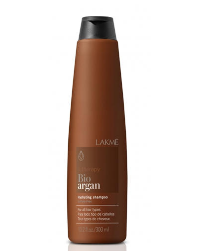 Лакме Аргановый увлажняющий шампунь Bio Argan hydrating Shampoo, 300 мл (Lakme, K.Therapy) фото 0