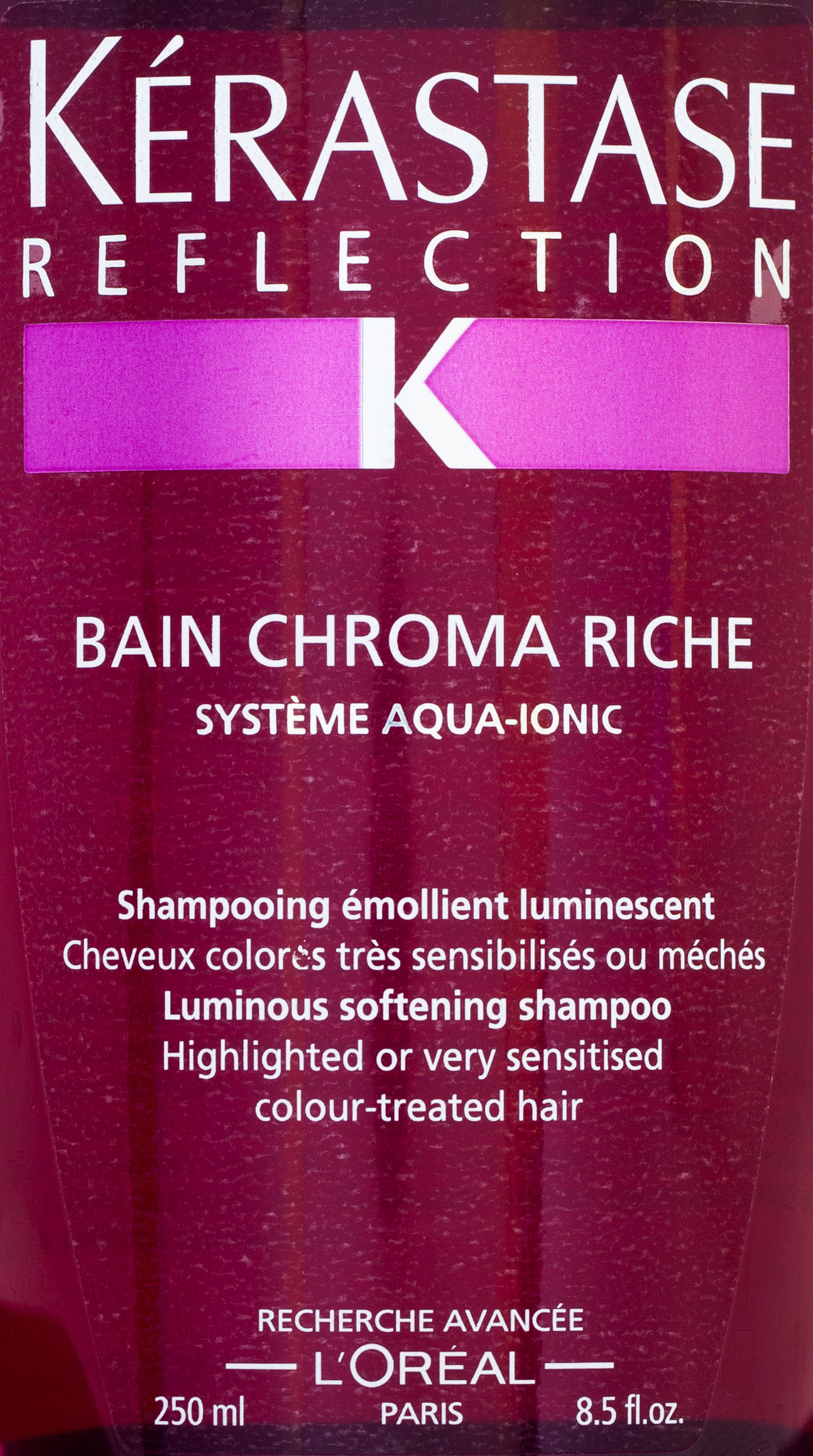 Керастаз Шампунь-Ванна Хрома Риш 250 мл (Kerastase, Reflection) фото 2