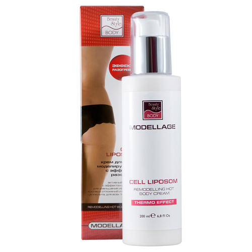 Beauty Style Крем для тела моделирующий c эффектом разогрева Cell Liposom 200 мл (Modellage)