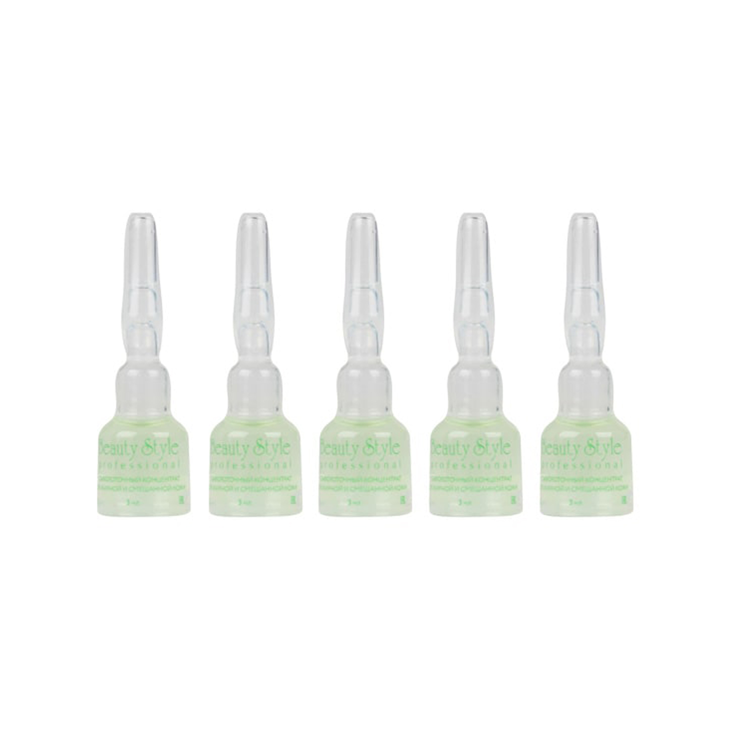 Бьюти Стайл Сыворотка для мезороллера Sebo Balance для жирной и смешанной кожи, 3 мл * 5 шт (Beauty Style, Аппаратная косметика) фото 1