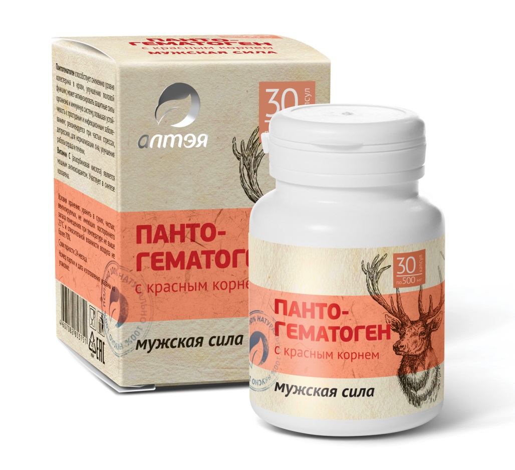  Пантогематоген с красным корнем 