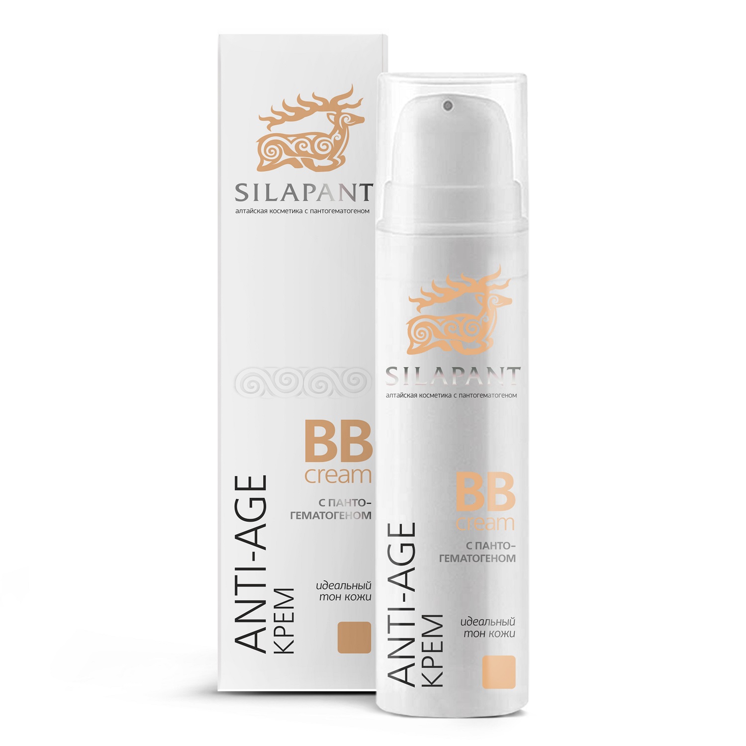 Silapant Anti-age BB крем для лица, 50 мл (Silapant, Косметика с пантогематогеном)