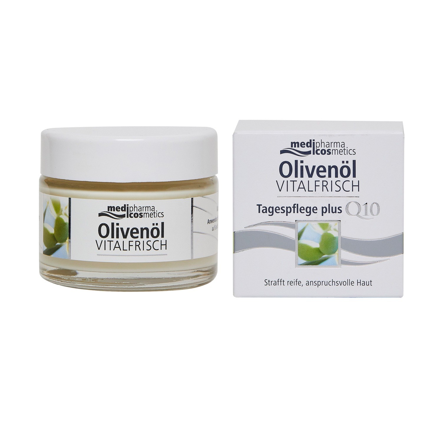 Медифарма Косметикс Дневной крем для лица против морщин Olivenol Vitalfrisch, 50 мл (Medipharma Cosmetics, Olivenol) фото 0