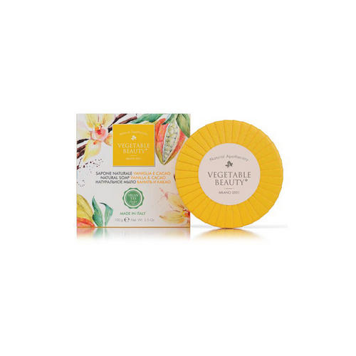 Веджетебл Бьюти Натуральное мыло Ваниль и какао 100 г (Vegetable Beauty, Мыло) фото 0