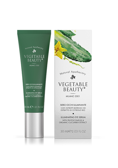 Vegetable Beauty Иллюминирующая сыворотка для кожи вокруг глаз c фито-комплексом и экстрактом огурца 30 мл (Vegetable Beauty, Для лица)