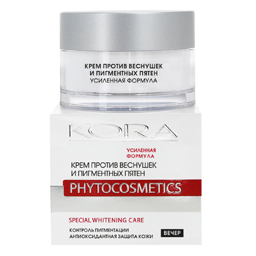  Крем против веснушек и пигментных пятен 50 мл (Кора, Special Whitening Care) фото 0