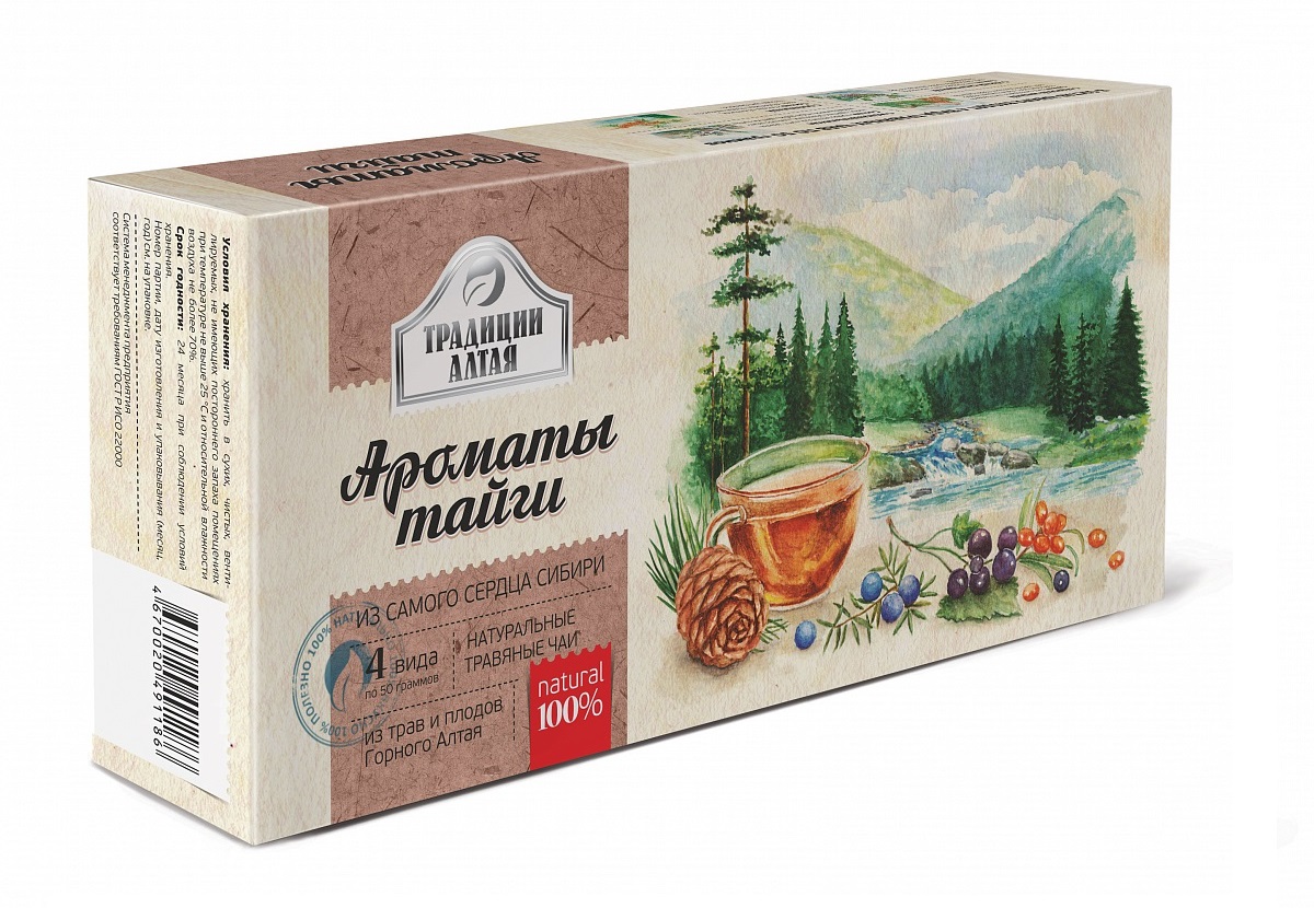  Подарочный набор травяных чаев 