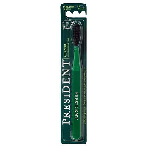 Президент Зубная щетка для ежедневного ухода, 1 шт (President, Classic) фото 0